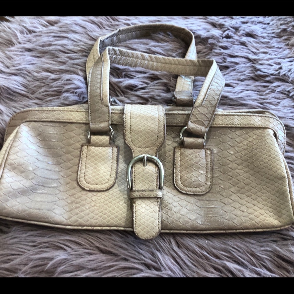Snake skin purse